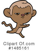 Monkey Clipart #1485161 by lineartestpilot