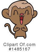 Monkey Clipart #1485167 by lineartestpilot