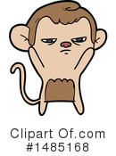 Monkey Clipart #1485168 by lineartestpilot
