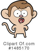 Monkey Clipart #1485170 by lineartestpilot