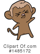 Monkey Clipart #1485172 by lineartestpilot