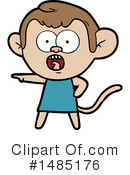 Monkey Clipart #1485176 by lineartestpilot