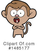 Monkey Clipart #1485177 by lineartestpilot