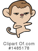 Monkey Clipart #1485178 by lineartestpilot