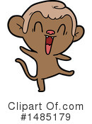 Monkey Clipart #1485179 by lineartestpilot