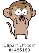 Monkey Clipart #1485180 by lineartestpilot