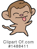 Monkey Clipart #1488411 by lineartestpilot