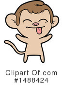 Monkey Clipart #1488424 by lineartestpilot