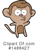 Monkey Clipart #1488427 by lineartestpilot
