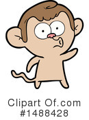 Monkey Clipart #1488428 by lineartestpilot