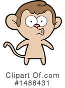 Monkey Clipart #1488431 by lineartestpilot