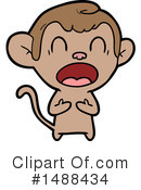 Monkey Clipart #1488434 by lineartestpilot