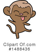 Monkey Clipart #1488436 by lineartestpilot