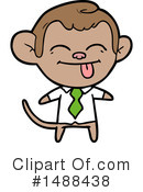 Monkey Clipart #1488438 by lineartestpilot