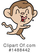 Monkey Clipart #1488442 by lineartestpilot