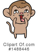 Monkey Clipart #1488446 by lineartestpilot