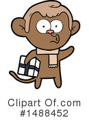 Monkey Clipart #1488452 by lineartestpilot