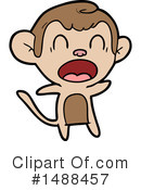 Monkey Clipart #1488457 by lineartestpilot