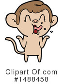 Monkey Clipart #1488458 by lineartestpilot