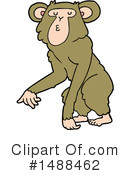 Monkey Clipart #1488462 by lineartestpilot