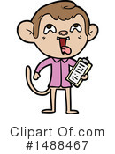 Monkey Clipart #1488467 by lineartestpilot