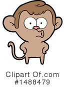 Monkey Clipart #1488479 by lineartestpilot