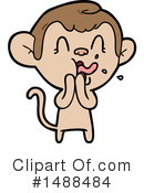 Monkey Clipart #1488484 by lineartestpilot