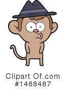 Monkey Clipart #1488487 by lineartestpilot