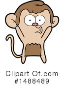 Monkey Clipart #1488489 by lineartestpilot
