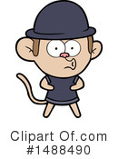Monkey Clipart #1488490 by lineartestpilot