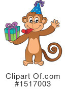 Monkey Clipart #1517003 by visekart