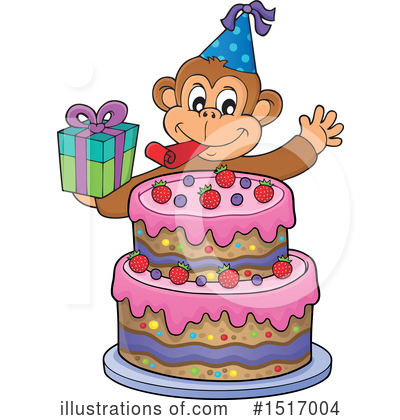 Monkey Clipart #1517004 by visekart