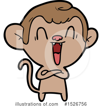 Royalty-Free (RF) Monkey Clipart Illustration by lineartestpilot - Stock Sample #1526756