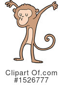 Monkey Clipart #1526777 by lineartestpilot