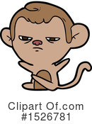 Monkey Clipart #1526781 by lineartestpilot