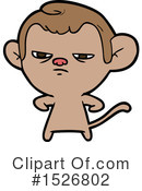 Monkey Clipart #1526802 by lineartestpilot