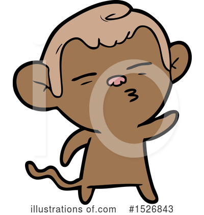 Royalty-Free (RF) Monkey Clipart Illustration by lineartestpilot - Stock Sample #1526843