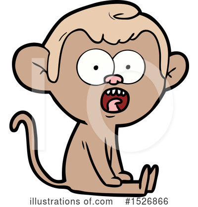 Royalty-Free (RF) Monkey Clipart Illustration by lineartestpilot - Stock Sample #1526866