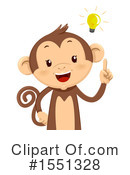 Monkey Clipart #1551328 by BNP Design Studio