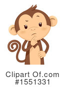 Monkey Clipart #1551331 by BNP Design Studio