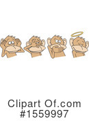 Monkey Clipart #1559997 by Johnny Sajem