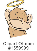 Monkey Clipart #1559999 by Johnny Sajem