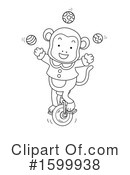 Monkey Clipart #1599938 by BNP Design Studio