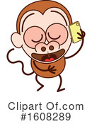 Monkey Clipart #1608289 by Zooco