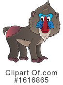 Monkey Clipart #1616865 by visekart