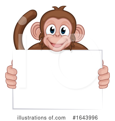 Royalty-Free (RF) Monkey Clipart Illustration by AtStockIllustration - Stock Sample #1643996
