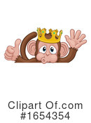 Monkey Clipart #1654354 by AtStockIllustration