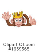 Monkey Clipart #1659565 by AtStockIllustration