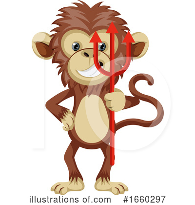 Monkey Clipart #1660297 by Morphart Creations