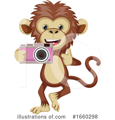 Monkey Clipart #1660298 by Morphart Creations